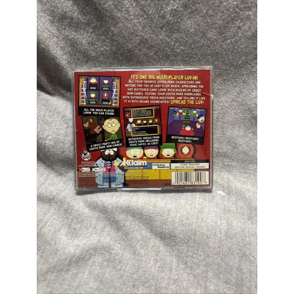 South Park: Chef's Luv Shack (Sega Dreamcast, 1999) CIB